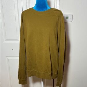 ARKET Cotton Crew Sweatshirt Large